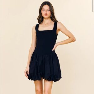 NWT Skies Are Blue Black Bubble Dress